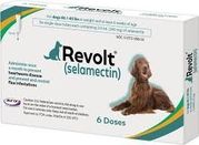 Revolt Selamectin Dog Teal <br>  40.1-85lb 240mg , 3/Pack <br> Aurora Pharm 16015