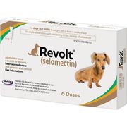 Revolt Selamectin Dogs <br> 10.1 to 20lbs 60mg .5mL , 3/Pack <br> Aurora Pharm 16011