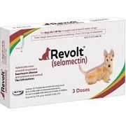Revolt Selamectin Dogs <br> 20.1 to 40lbs 120mg .1mL, 3/Pack <br> Aurora Pharm 16013