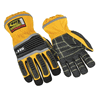 Ringers Kevlar <br>  Flex Thrmplstc Rbr Extrication <br> Impact Gloves M Hi Viz , Medium , Each <br> Ansell 314-09