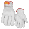 Ringers Leather Cut-Resistant <br>  Light Duty Gloves Medium White 1/Pr <br> Ansell 664-09