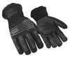 RINGERS R313 Kevlar / Flex<br>  Thrmplstc Rubber Extrication Impact Gloves<br>  Large ,  Black  1/Pr <br> Ansell 313-10