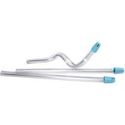 Saliva Ejector, <br>Clear, Blue Tip, <br>100/bg 10bg/cs<br> Medicom 700