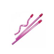 Saliva Ejector,<br> Translucent Pink with Pink Tip,<br> 105/bg, 10 bg/cs<br>Medicom 711