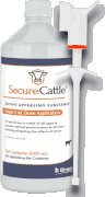 SecureCattle Bovine Appeasing Substance,<br>  1000mL (5mL per Dose) <br> Bimeda 1SEC001