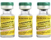 Selective Serotonin Agonist <BR> Sumatriptan Succinate<BR>6 mg / 0.5 mL Injection Single Dose  0.5 mL<BR> Sagent  25021070360