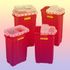 SHARP COLLECTOR 9 GALLONS <BR> 8 / CASE , RED<br> BD 305615 