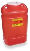 Sharps Collector, 5 Gallon, <br> X-Large, Open Top, <br> 8/cs , Red <br> BD 305491