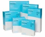 Silicone Bordered Foam Dressing, <br> 4" x 8", 5/bx, 5 bx/cs <br> Cardinal  BFM48
