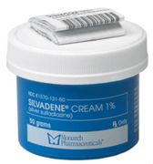 Silvadene<br> Local Anti-infective <br>Silver Sulfadiazine 1% <br>Topical Cream Jar 85 Gram <br> Monarch  61570013185