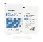Skin Closure Strip <br> 1/4 X 3 Inch <br>Reinforced Strip White <br> 3/Pack , 50 Pack/Box <br> MC-3007