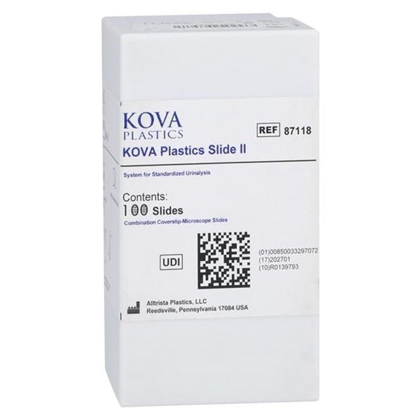 Slide II Chambered Microscope Slide Standard With 4 Numbered Chambers