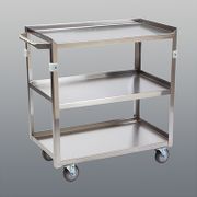 Stainless Steel <br> Medical surgical <br> Utility Cart <br> HCL 5295