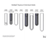 Statspin Tube Insert, <br>3 ml Tubes, 10.25 x 64 mm <br>Blood Collection Tubes, 4/bx <br> Hemocue SV02