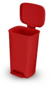 Step On Trash Can Select<br> 52 Quart Red Plastic<br> MC 4882