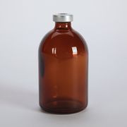 Sterile Empty Vials, <br>Amber, 100mL , 48/Pack <br> HCL 19817