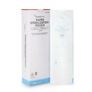 Sterilization Pouch Cardinal Health <br> Ethylene Oxide (EO) Gas / Steam <br> 3-1/2 X 9 Inch Transparent / White <br> Self Seal Paper / Film , 200/pk, 4 pk/cs <br> Cardinal 92309	