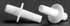 Supply Line Adapter For Small Bore <br> Oxygen Tubing Disposable 200/Case <br> Allied Health Care  65100