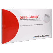 Sure-Check Sterilization Pouch Self Seal <br>  12 in x 18 in 100/Bx <br> Crosstex SCL12182 