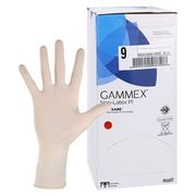 Surgical Glove GAMMEX Non-Latex PI <br>Size 9 Sterile Polyisoprene Standard Cuff Length <br>Micro-Textured White Chemo Tested <br> 50 Pairs/Box  , 4 Box/Case <br> Ansell 20685790