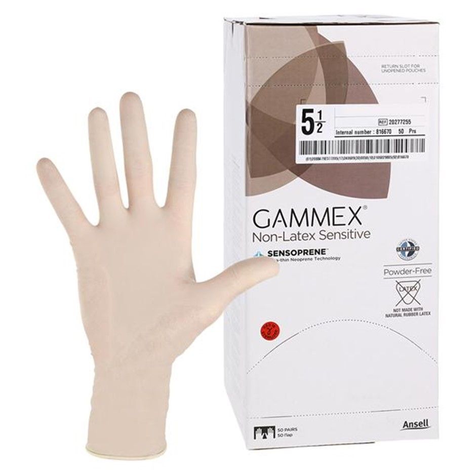 Surgical Glove GAMMEX NonLatex Sensitive Size 5.5 Sterile