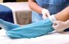 Surgical Stockinette, Internal Non-Woven Material, <br>External Plastic Material, Small, 6" x 30", <br>Sterile, 10/bx, 3 bx/cs <br> Cardinal 1584