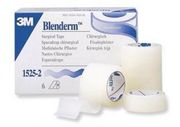 Surgical Tape 3M Blenderm <BR>  1/2"x5yd Plastic , Waterproof  <BR> 24/Bx  , 3M 1525-0