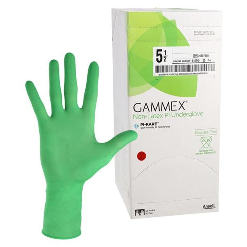 Surgical Underglove GAMMEX NonLatex PI Underglove Size 5.5 Sterile