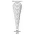 Suture Needle Integra Miltex <br> 1/2 Circle Taper Point Needle Regular <br>Surgeon's Type Size 8 Needle , 12/pack <br> Miltex Integra MS192A-8