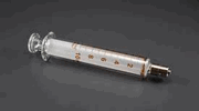 SYRINGE  10ML FORTUNA GLASS <br> each <br> Air-Tite GL10