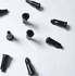 Syringe  Cap , Black , 1000/Pack <br> Air-Tite BUC 