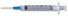 Syringe with Hypodermic Needle <br>PrecisionGlide 3 mL 21 Gauge 1 Inch<br> Detachable Needle Without Safety <br> 100/Box , 8 Box/Case<br> BD 309598 Syringe with Hypodermic Needle <br>PrecisionGlide 3 mL 21 Gauge 1 Inch<br> Detachable Needle Without Safety <br> 100/Box , 8 Box/Case<br> BD 309598