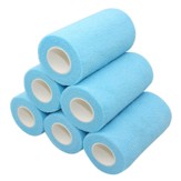 TAPE PET CO FLEX <br> 4" Light Blue , 18/Case <br> Andover 2400LB
