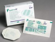 Tegaderm Film Dressing, <br>4" x 4", Oval, 50/bx,4box/case <br> 3M 9546HP