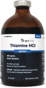Thiamine HCl 500mg/mL Injection,<br>  100mL , Each <br> Vetone 501057