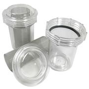 UNIVAC Disposable Vacuum Pump Canisters <br>with Finer Mesh Screen, <br>3-1/2" W x 4-3/8" H, <br>8/bx, 6 bx/cs <br> Dukal UBC-82350