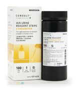 Urine Reagent Strip <br>McKesson CONSULT<br> Leukocytes, Nitrite, Protein, and Glucose<br> 100 Strips <br> Mckesson 121-4LN