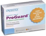 Varnish, 5% Sodium Fluoride, <br>Melon, 24 Month Shelf Life, <br>50 Single-Dose Applicators/bx <br> Crosstex UFVPML