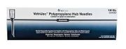 VetriJec Soft Pack Polypropylene Hub <br> Tri-Beveled Hypodermic Needle, <br>Gray, 22g x 0.75" , 100/Box <br> Vetone 670241