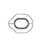 Visitec Plastic Eye Bandage <br> Sterile Oval Universal , 10/Box <br> Beaver-Visitec - 8590300