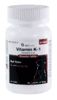 Vitamin K-1 Chewable Tablets,<br>  Beef Flavor, 25mg, 50 Count<br> Vetone 610062