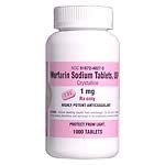 WARFARIN SODIUM 1MG <br> 1000 Tablets/pack <br> Brand Name ( COUMADIN 1MG ) <br> Taro 51672402703