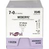  WebCryl Sutures V546 <br> Size 7-0 , 18" (TG140-8) - 12/Box<br> PATTERSON 21275170 