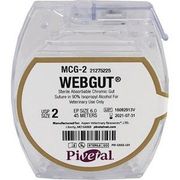  WebGut Sutures cassettes <br> Size 2 - 45m <br> PATTERSON 21275225 