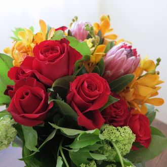 Red & Burgundy Bouquets Red & Burgundy Bouquets