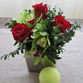 Red Roses & Green Orchids Red Roses & Green Orchids