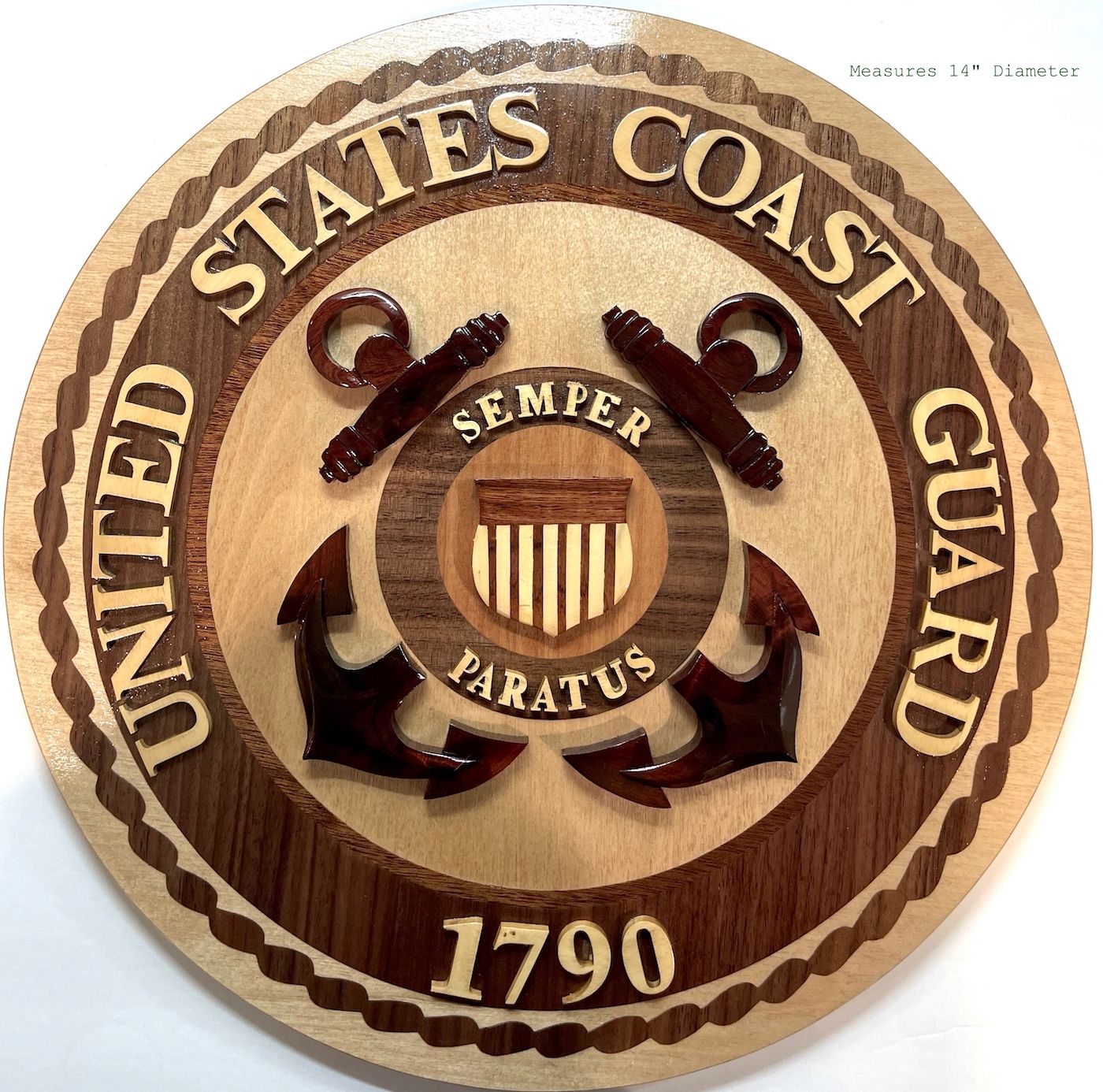 Coast Guard Wall wooden plaque