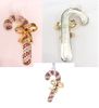 LUNT Crystal Candy Cane Ornament LUNT Crystal Candy Cane Ornament