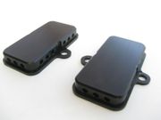 IDA jet stack covers black anodize