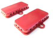 IDA jet stack covers red anodize